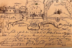 Dolni-Krusec-rucne-kreslena-pohlednice-1892-zleva-pivovar-pansky-dum-kaple