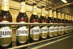 Louny, pivovar, křest, pivo