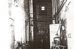 Plasy Zámecký pivovar historické snímky (Luděk Gasseldorfer , archiv p. Štruncové) sklepy